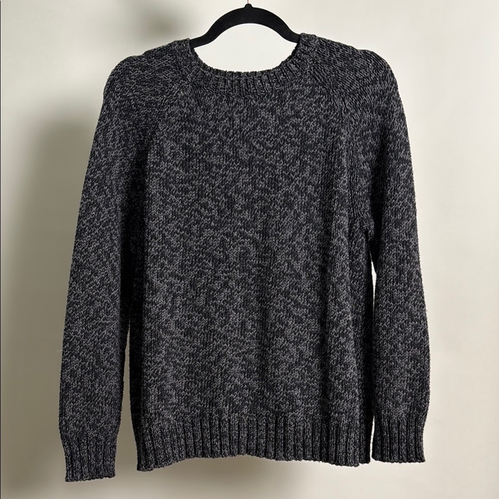Eileen Fisher Plaited Cotton and Recycled Cashmere Sweater